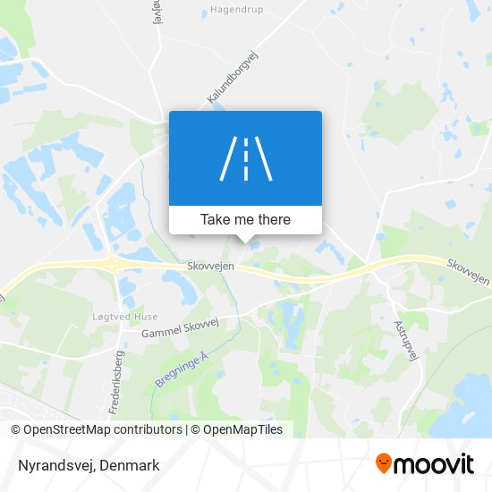 Nyrandsvej map