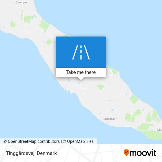 Tinggårdsvej map