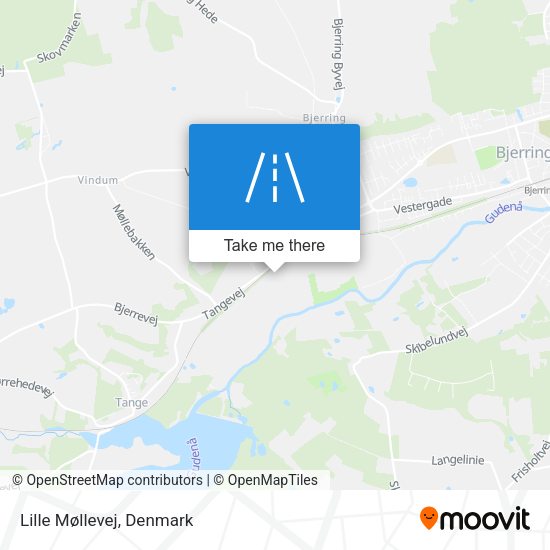 Lille Møllevej map