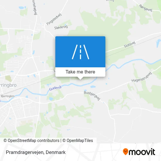 Pramdragervejen map