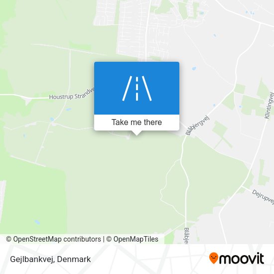 Gejlbankvej map