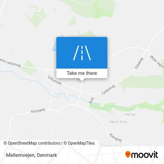 Mellemvejen map