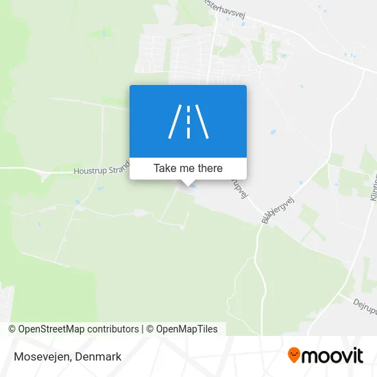 Mosevejen map
