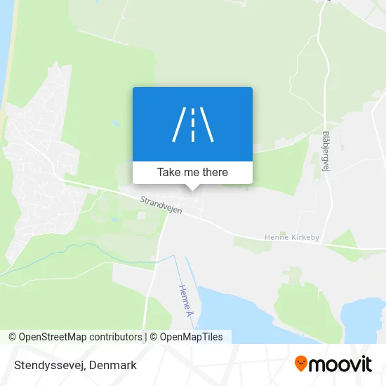 Stendyssevej map