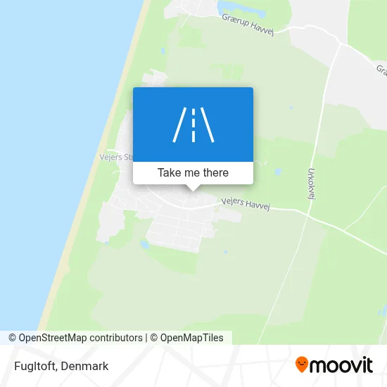 Fugltoft map