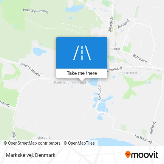 Markskelvej map