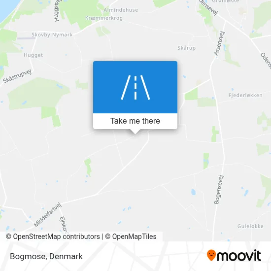 Bogmose map