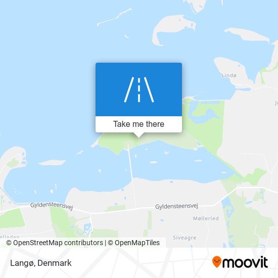 Langø map