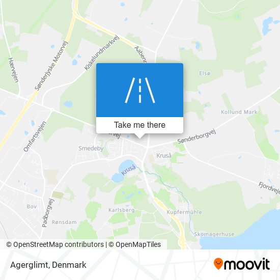 Agerglimt map