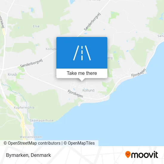 Bymarken map