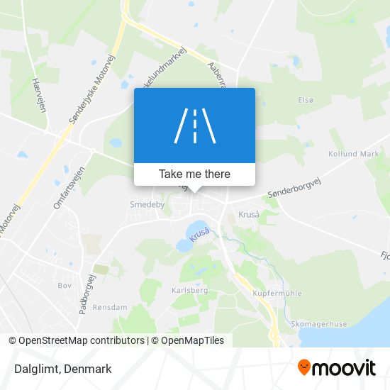 Dalglimt map