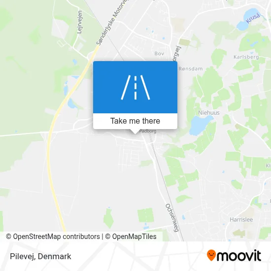 Pilevej map