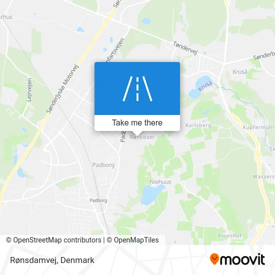 Rønsdamvej map