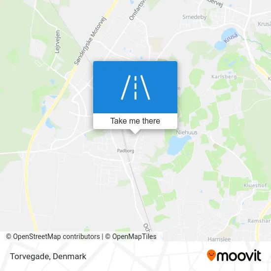 Torvegade map