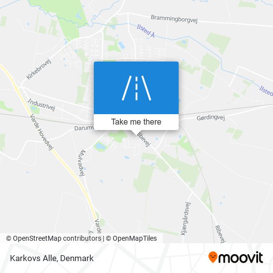 Karkovs Alle map