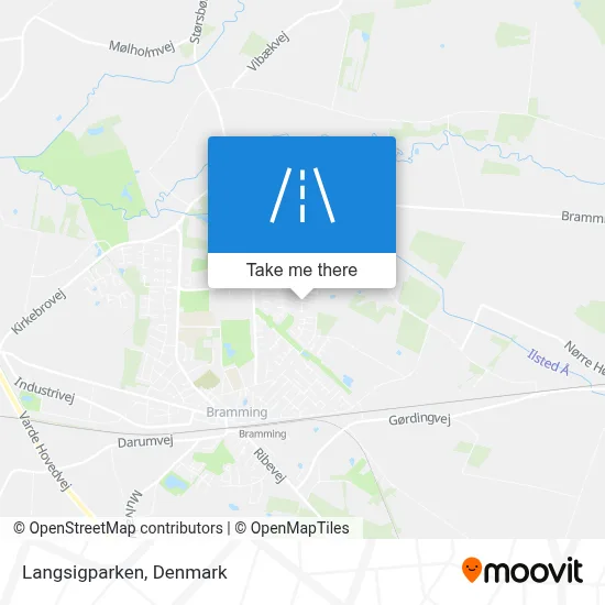 Langsigparken map