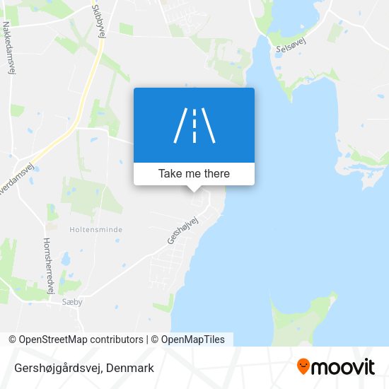 Gershøjgårdsvej map
