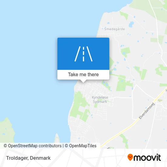 Troldager map