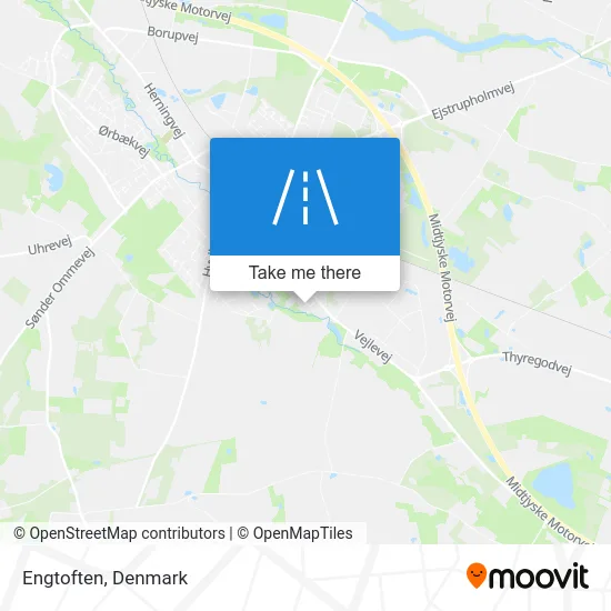 Engtoften map