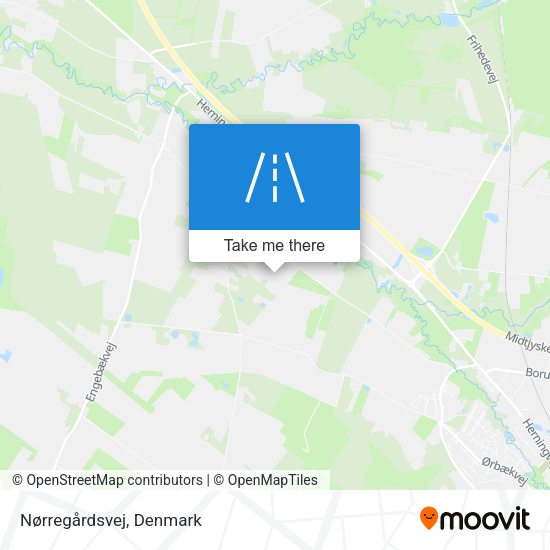 Nørregårdsvej map