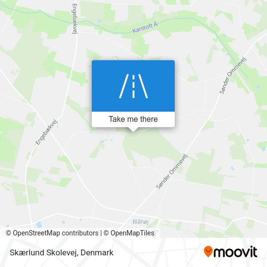 Skærlund Skolevej map
