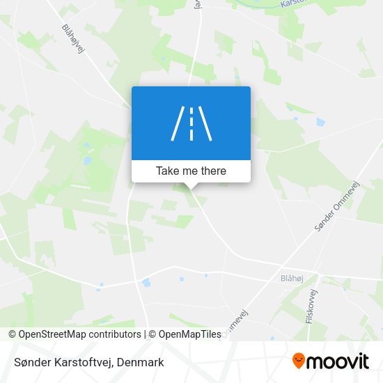 Sønder Karstoftvej map