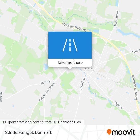 Søndervænget map