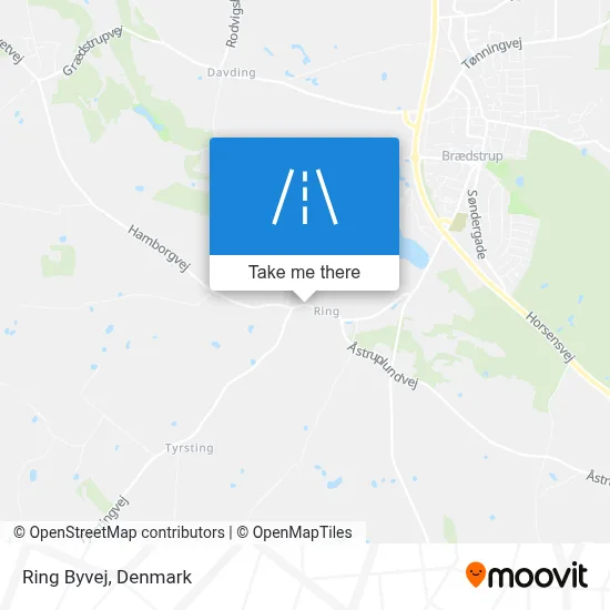 Ring Byvej map
