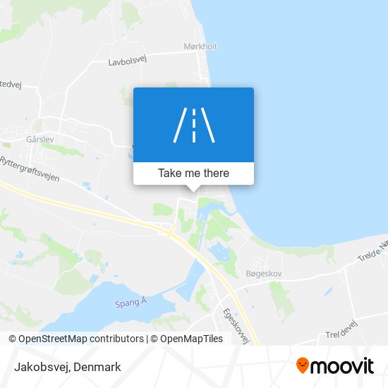 Jakobsvej map