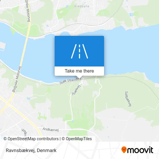 Ravnsbækvej map