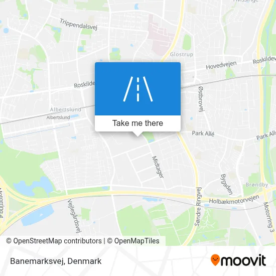 Banemarksvej map