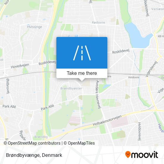 Brøndbyvænge map