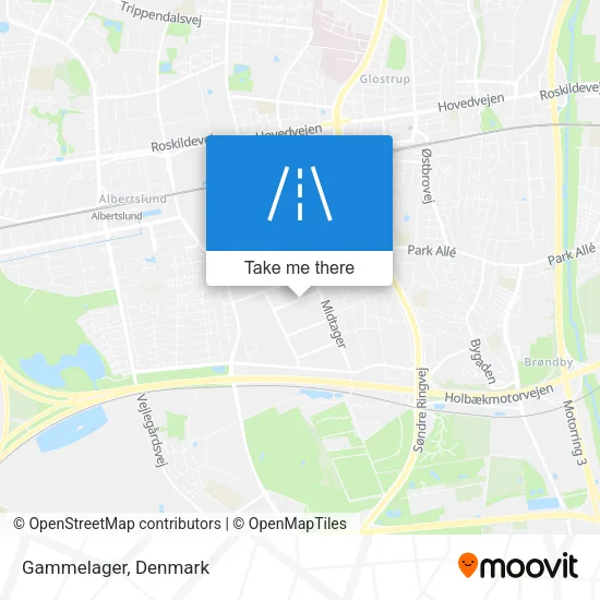 Gammelager map