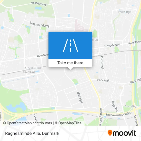 Ragnesminde Allé map