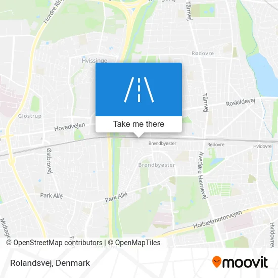 Rolandsvej map