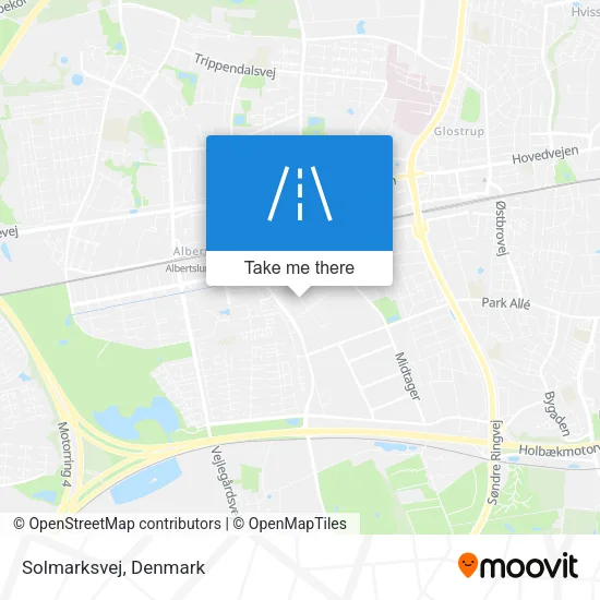 Solmarksvej map
