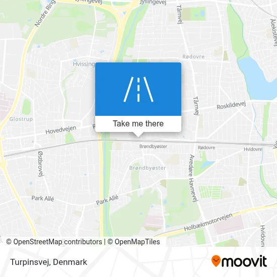 Turpinsvej map