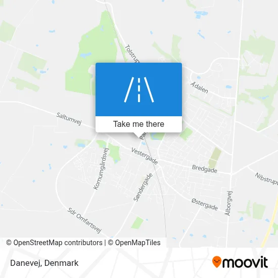 Danevej map