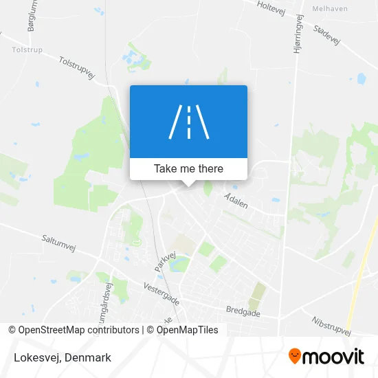 Lokesvej map