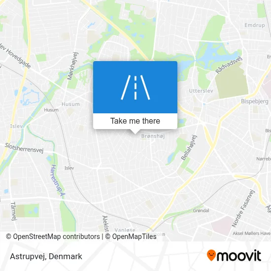 Astrupvej map