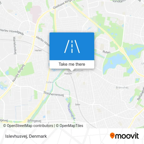 Islevhusvej map