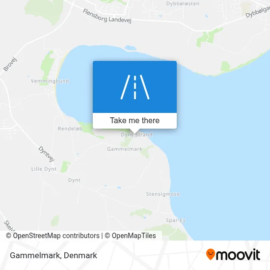 Gammelmark map