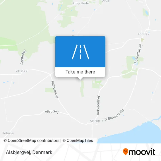 Alsbjergvej map