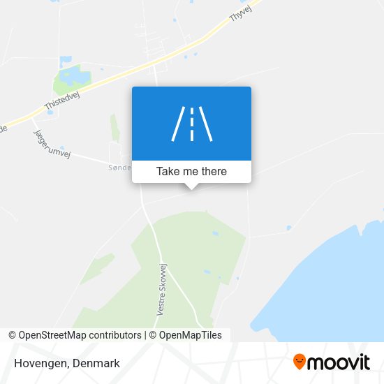 Hovengen map