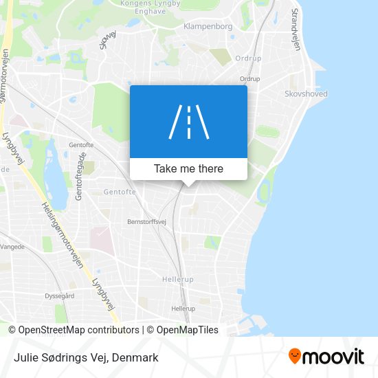 Julie Sødrings Vej map