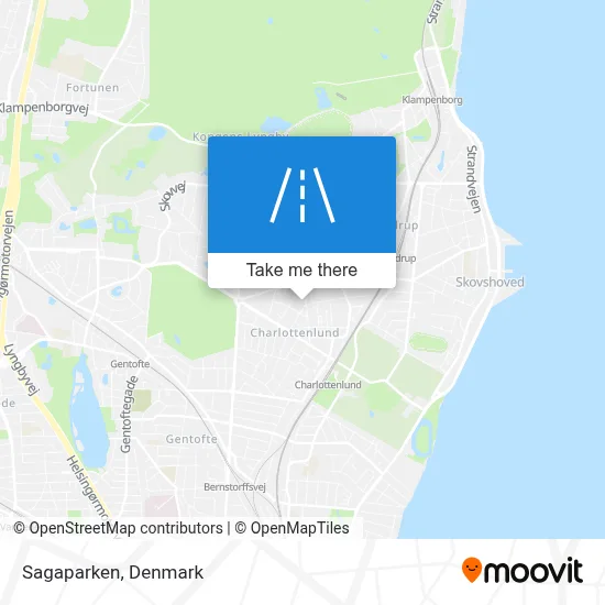 Sagaparken map