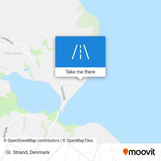 Gl. Strand map
