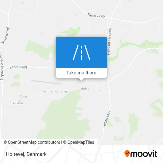Holtevej map