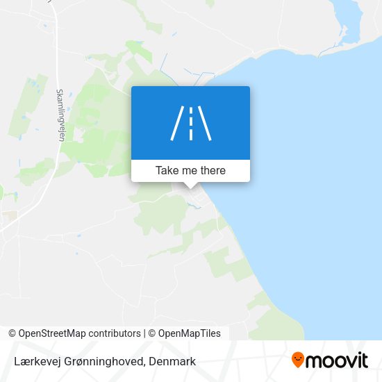 Lærkevej Grønninghoved map
