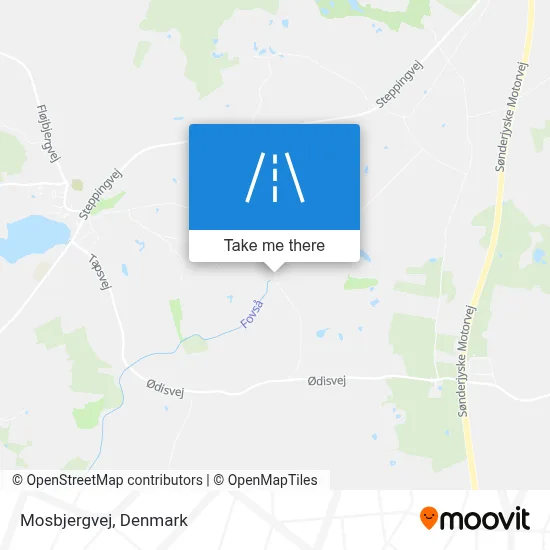 Mosbjergvej map